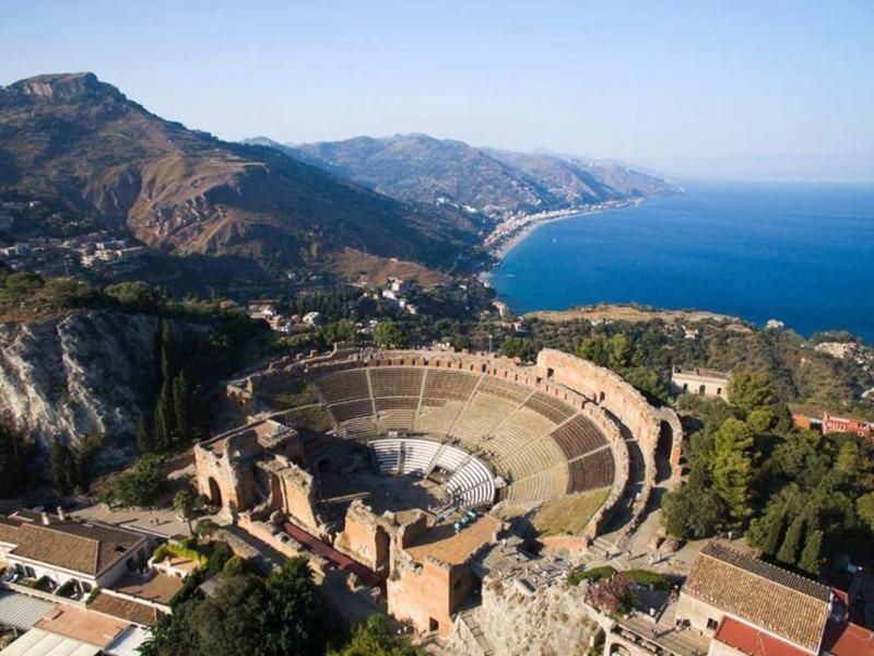 Ferienwohnung Casa Flavia Taormina Exterior foto