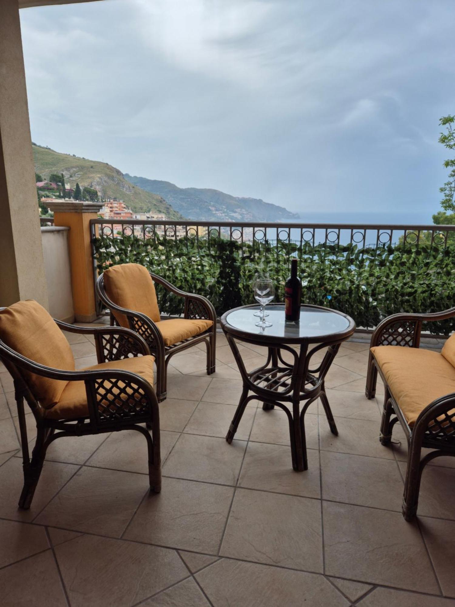 Ferienwohnung Casa Flavia Taormina Exterior foto